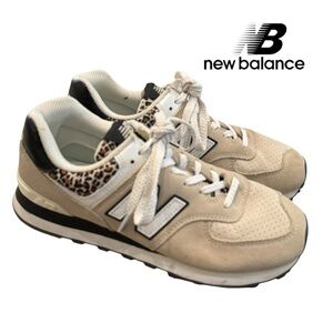 New Balance 574 Leopard Print Women's WL574AY2 Running Shoes Sneakers 8